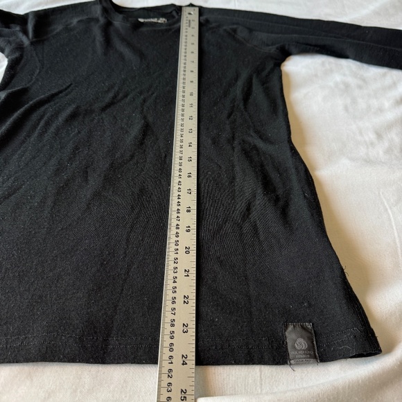 Mountain Warehouse Boys Performance Merino Blend Base Layer T-Shirt Black 13yrs - Picture 12 of 14